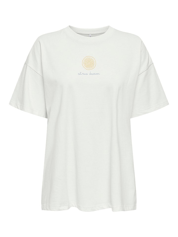 ONLY Koszulka w kolorze białym rozmiar: S