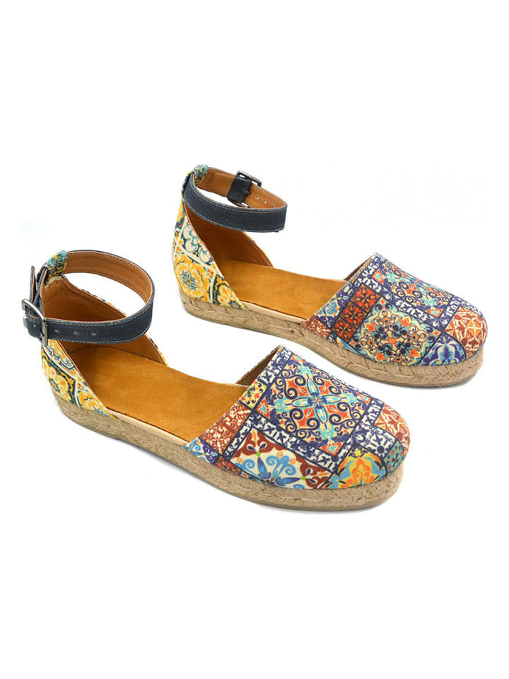 Calceo Espadryle ze wzorem rozmiar: 39