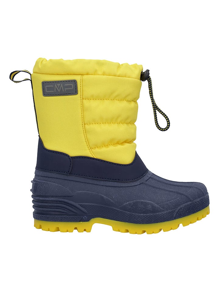 cmp Kozaki zimowe "Hanki 3.0" w kolorze granatowo-żółtym rozmiar: 28