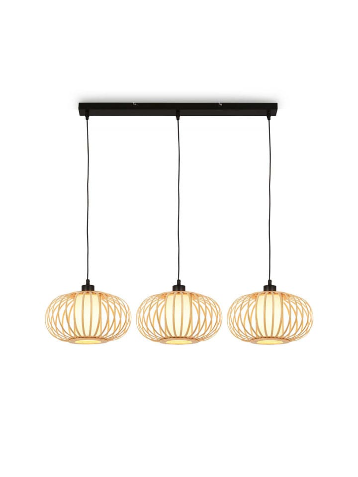 Briloner Lampa wisząca w kolorze jasnobrązowym - 120 x 70 cm rozmiar: onesize