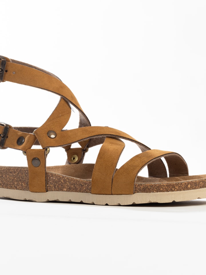 Sunbay Sandały "Elorza" w kolorze jasnobrązowym rozmiar: 38