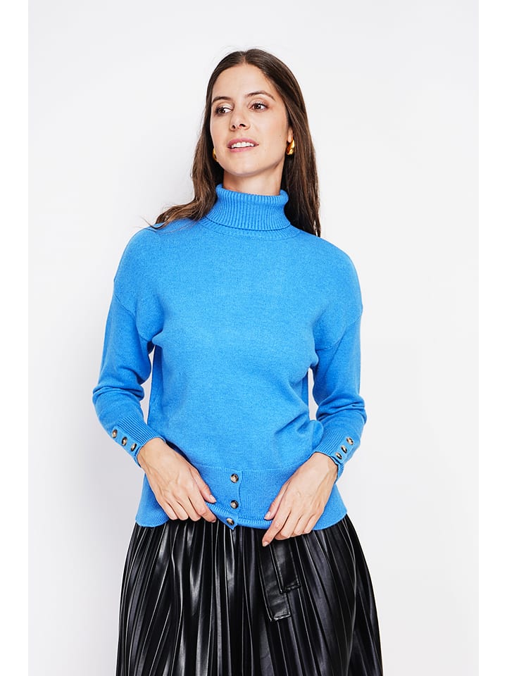 ASSUILI Golf w kolorze błękitnym rozmiar: 42