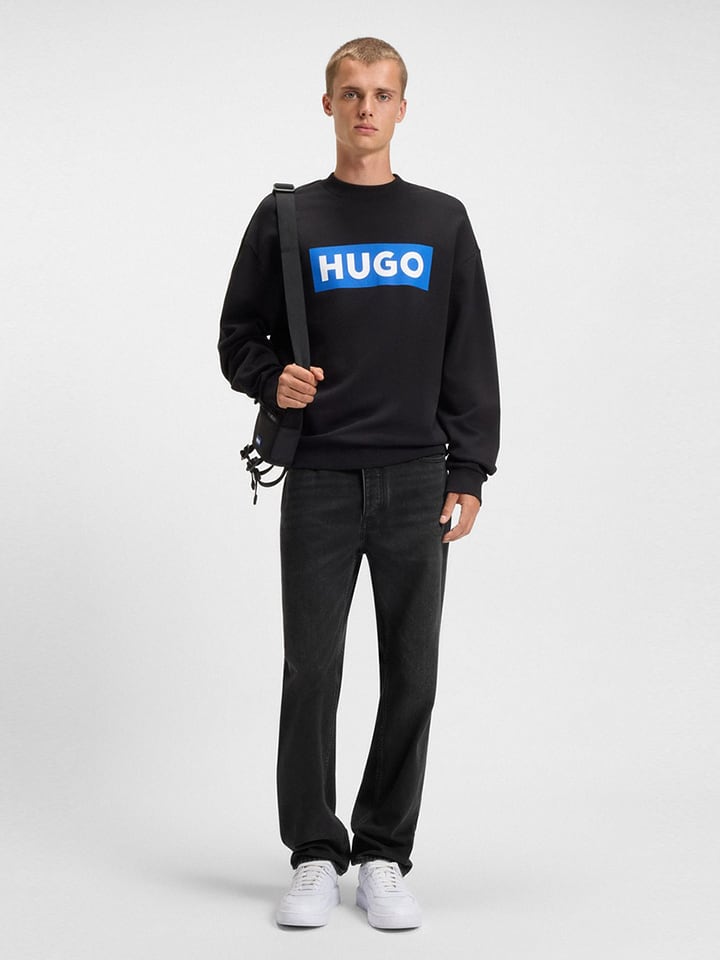 HUGO Dżinsy "Jonah" - Regular fit - w kolorze ciemnoszarym rozmiar: W31/L34