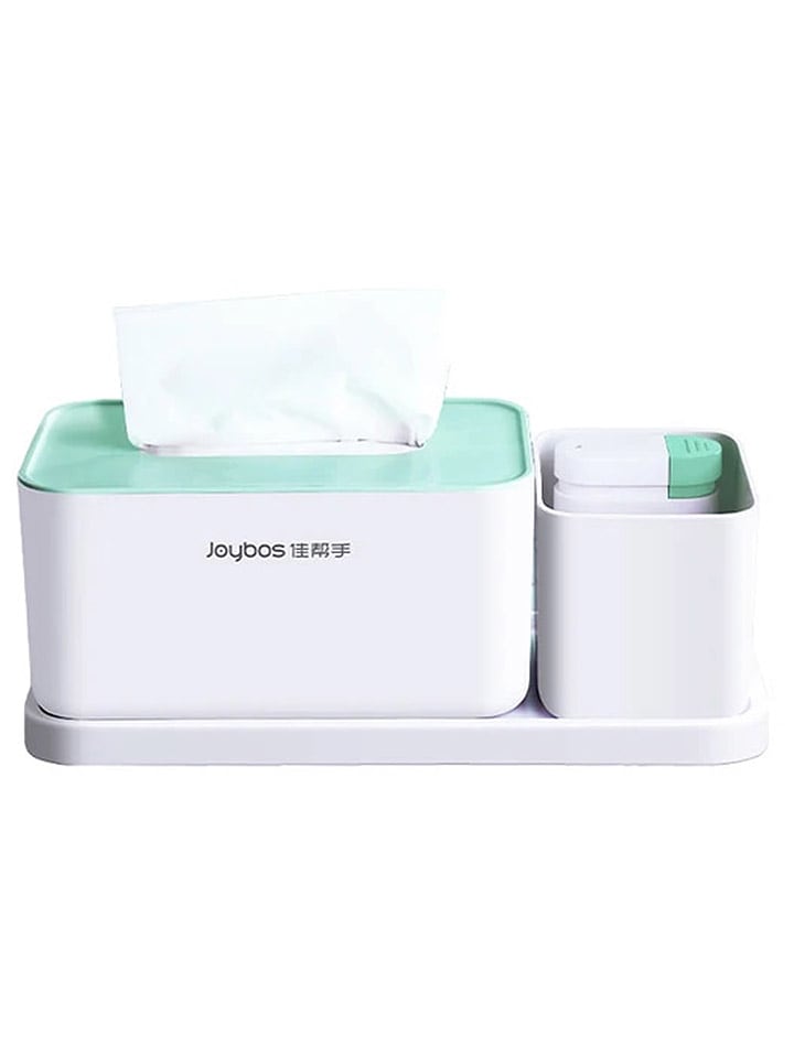 Joybos Organizer w kolorze biało-turkusowym - 30,6 x 12,5 x 14 cm rozmiar: onesize