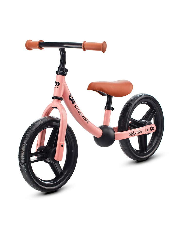 Kinderkraft Rowerek biegowy "2Way Next" w kolorze różowym - 3+ rozmiar: onesize