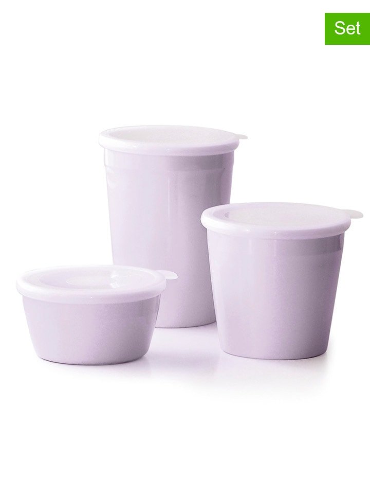 Sauter Pojemniki (3 szt.) w kolorze fioletowym rozmiar: onesize