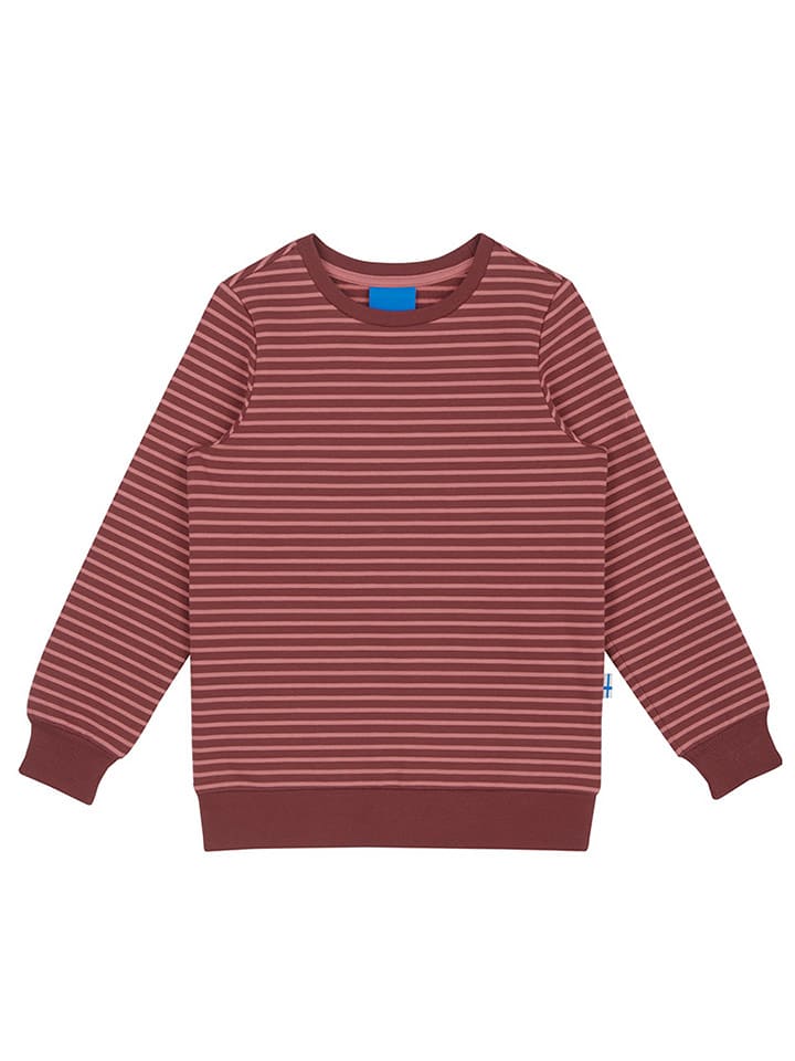 finkid Sweter "Uniikki" w kolorze czerwonym rozmiar: 90/100