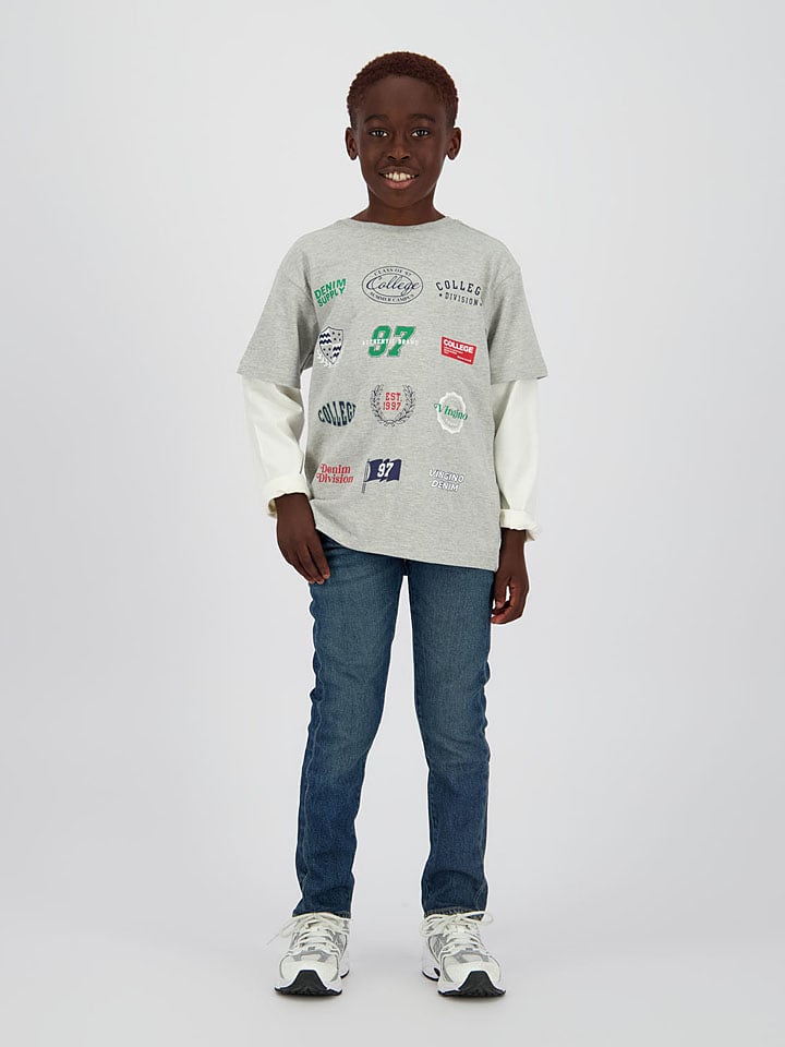 Vingino Dżinsy - Regular fit - w kolorze niebieskim rozmiar: 146