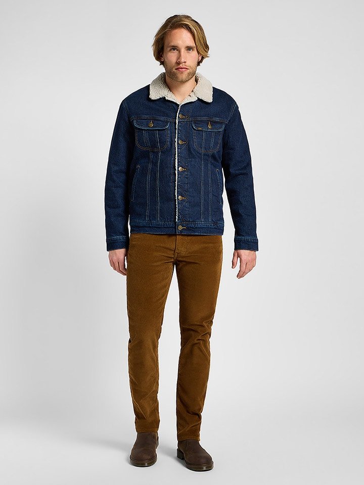 Lee Spodnie w kolorze jasnobrązowym rozmiar: W42/L34