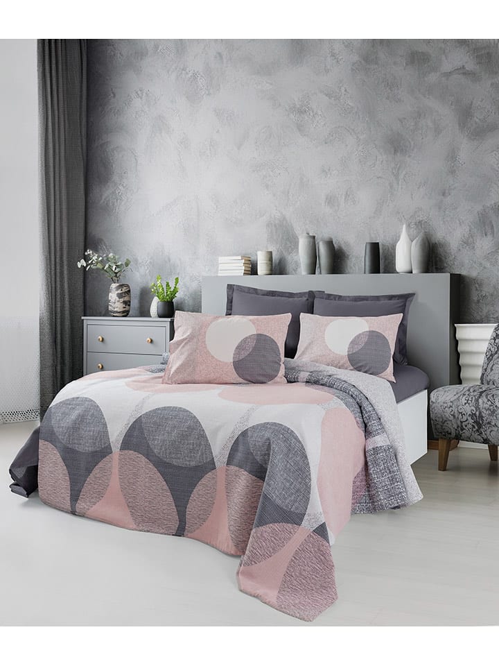 Elizabed Narzuta w kolorze jasnoróżowym rozmiar: 140x220 cm