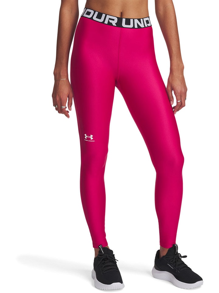 Under Armour Legginsy funkcyjne w kolorze różowym rozmiar: L
