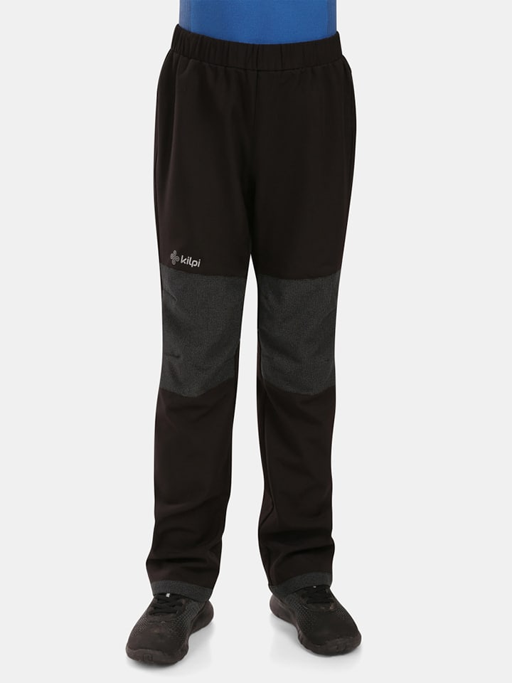 Kilpi Spodnie softshellowe "Rizo" w kolorze czarnym rozmiar: 110