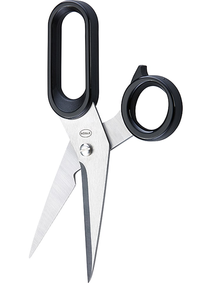 Rösle Nożyczki w kolorze czarnym - dł. 19 cm rozmiar: onesize