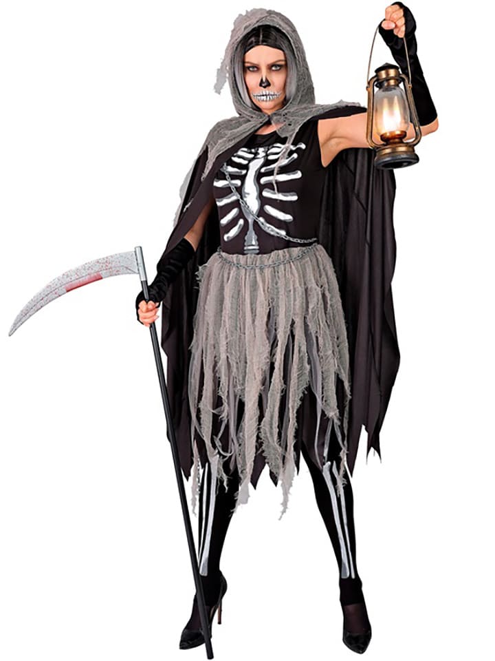 Widmann Kostium "Grim reaper" w kolorze czarno-szarym rozmiar: S
