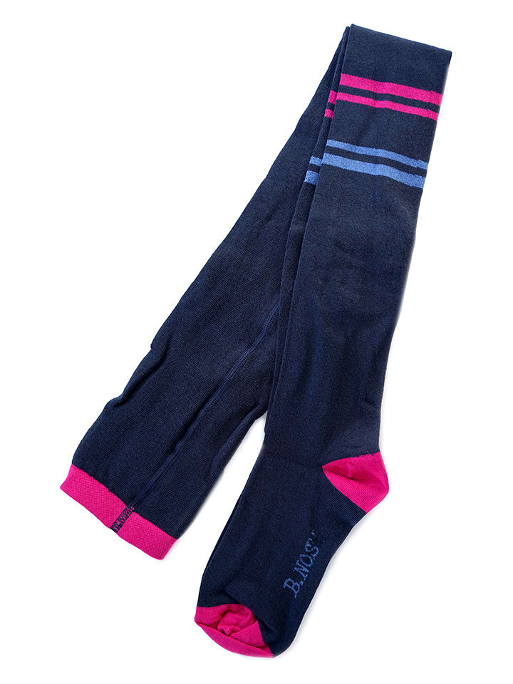 B.Nosy Rajstopy w kolorze granatowym rozmiar: 122/128