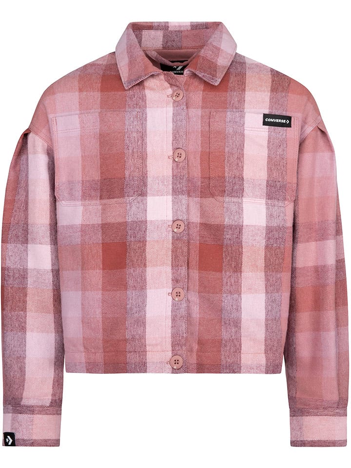 Converse Kurtka koszulowa w kolorze różowym rozmiar: 152/158