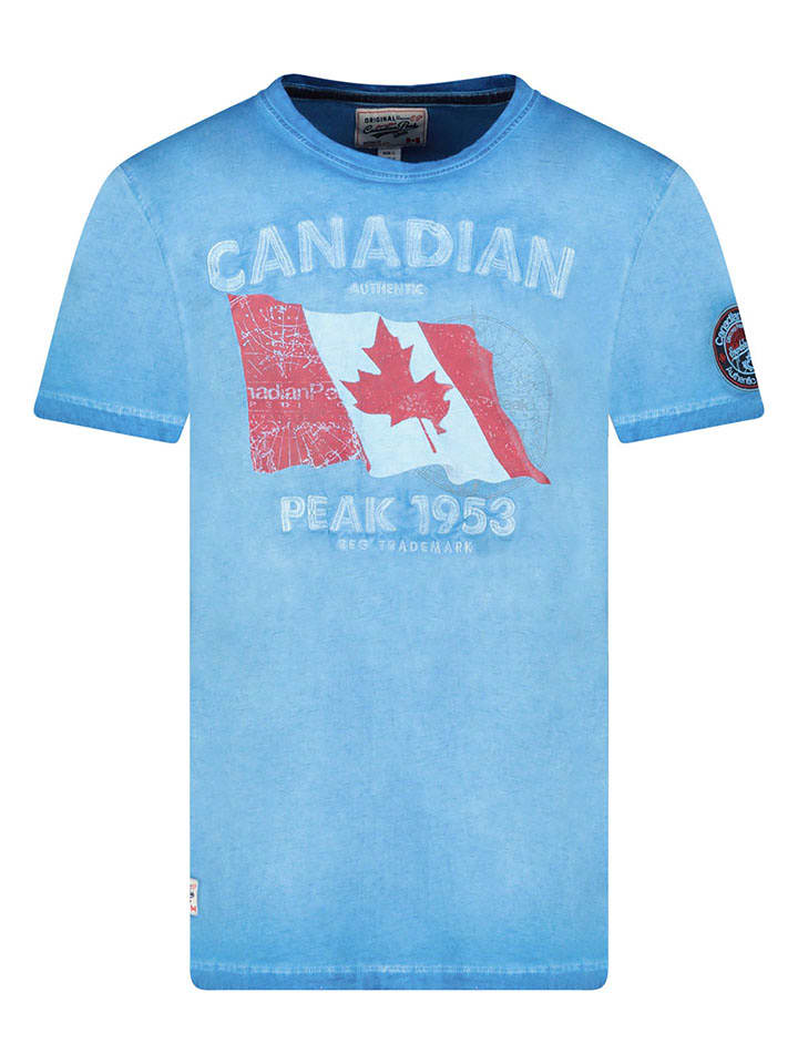 Canadian Peak Koszulka "Japoreak" w kolorze niebieskim rozmiar: L