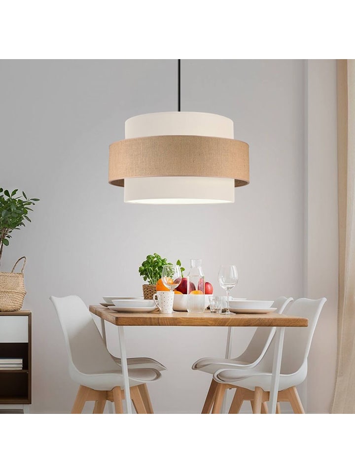 Opviq Lampa wisząca w kolorze kremowo-beżowym - wys. 70 x Ø 30 cm rozmiar: onesize