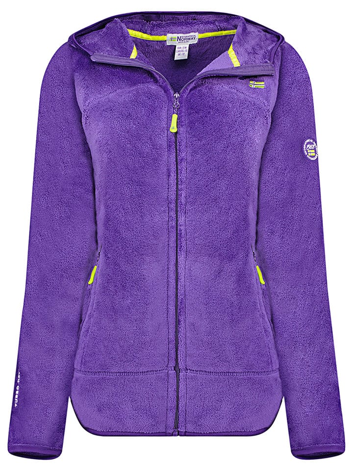 Geographical Norway Kurtka polarowa "Upalood" w kolorze fioletowym rozmiar: S