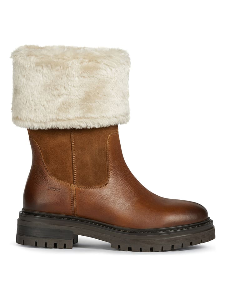 Geox Botki "Iridea" w kolorze brązowym rozmiar: 41