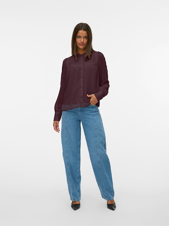 Vero Moda Bluzka w kolorze brązowym rozmiar: M