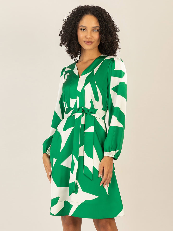 APART Sukienka w kolorze zielono-białym rozmiar: 44