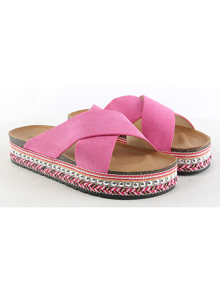 Sixth Sens Klapki w kolorze różowym rozmiar: 36