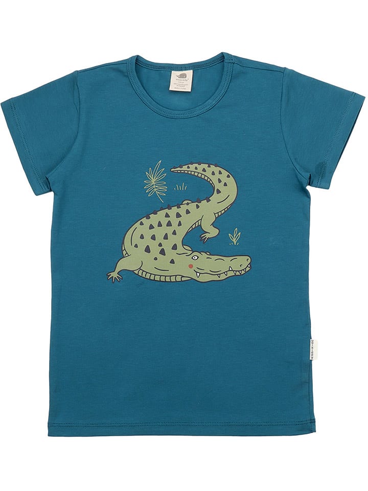 Walkiddy Koszulka w kolorze niebieskim rozmiar: 98