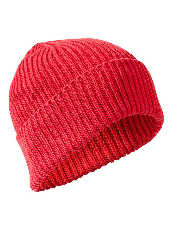 Camel Active Czapka beanie w kolorze koralowym rozmiar: onesize