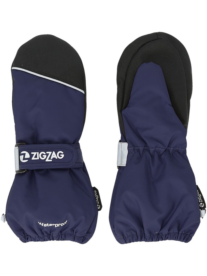 Zigzag Rękawiczki funkcyjne "Shildon" w kolorze granatowym rozmiar: 116/122