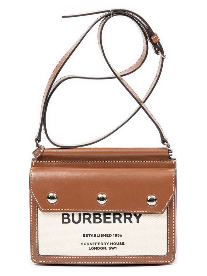 Burberry Torebka w kolorze kremowo-jasnobrązowym - 19 x 12 x 6 cm rozmiar: onesize