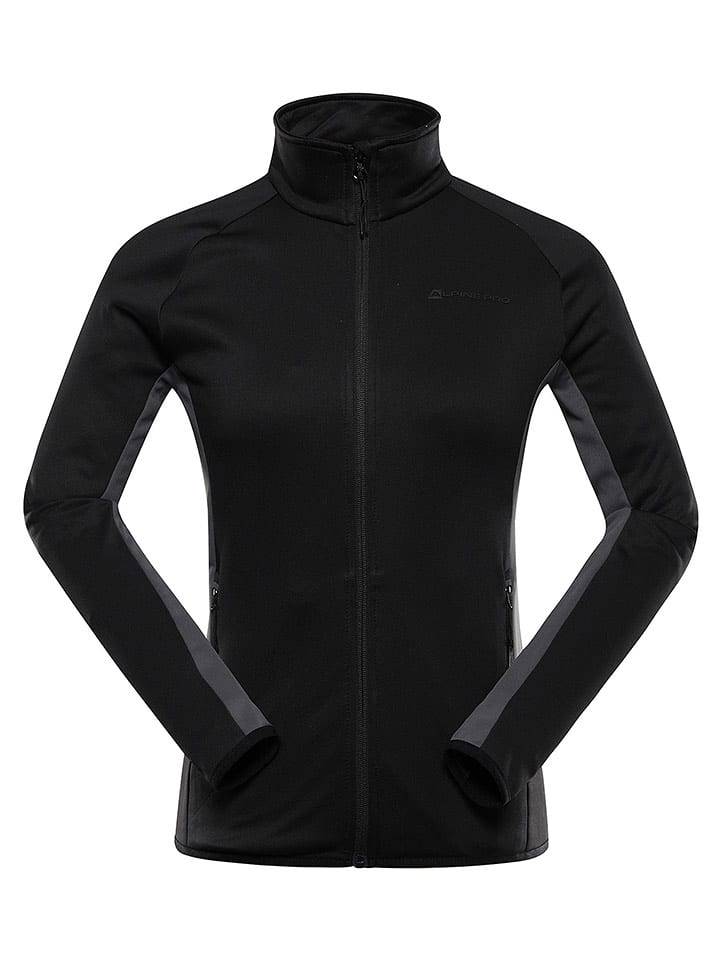 Alpine Pro Kurtka polarowa "Vorna" w kolorze czarno-szarym rozmiar: XXL