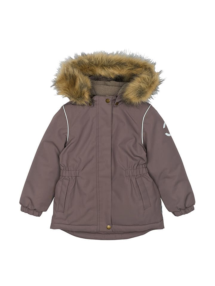 mikk-line Kurtka zimowa w kolorze jasnobrązowym rozmiar: 122