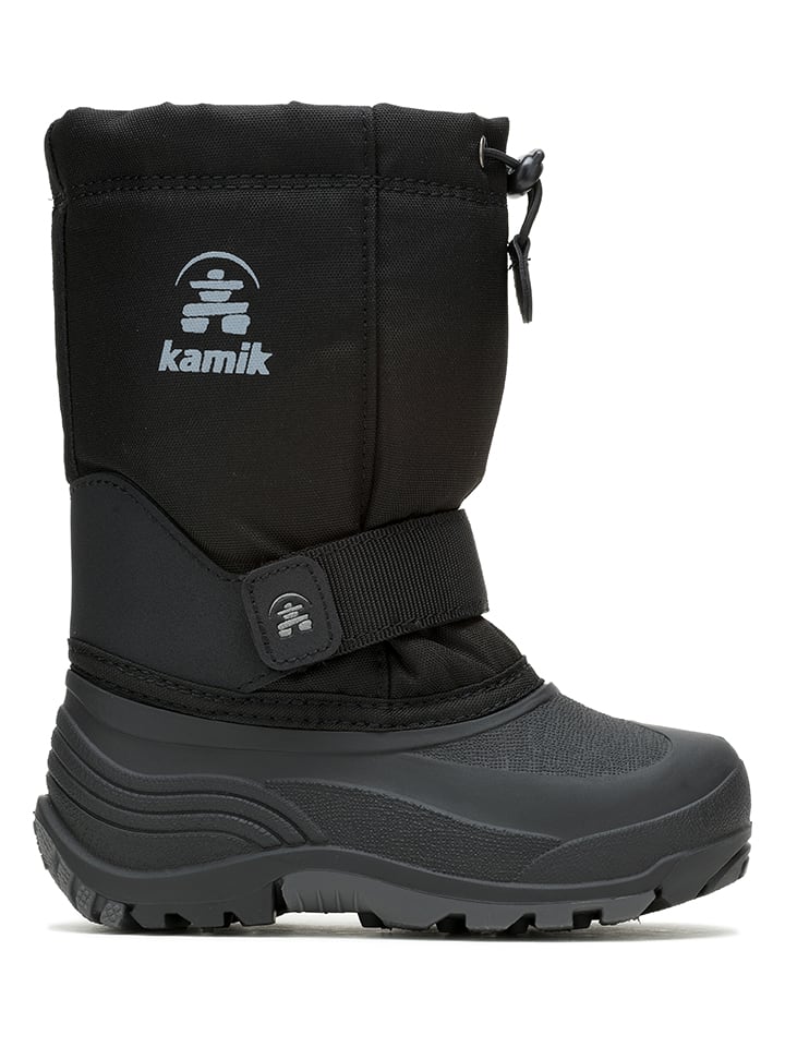 Kamik Kozaki zimowe "Rocket" w kolorze czarnym rozmiar: 25