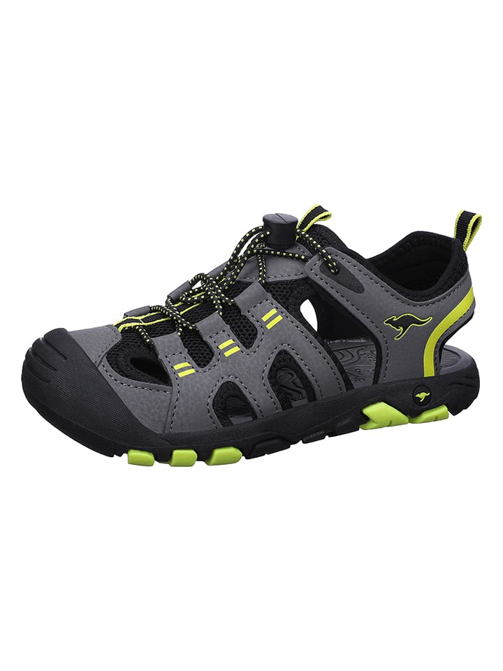 Kangaroos Półsandały "K-Trek Jam" w kolorze szarym rozmiar: 29