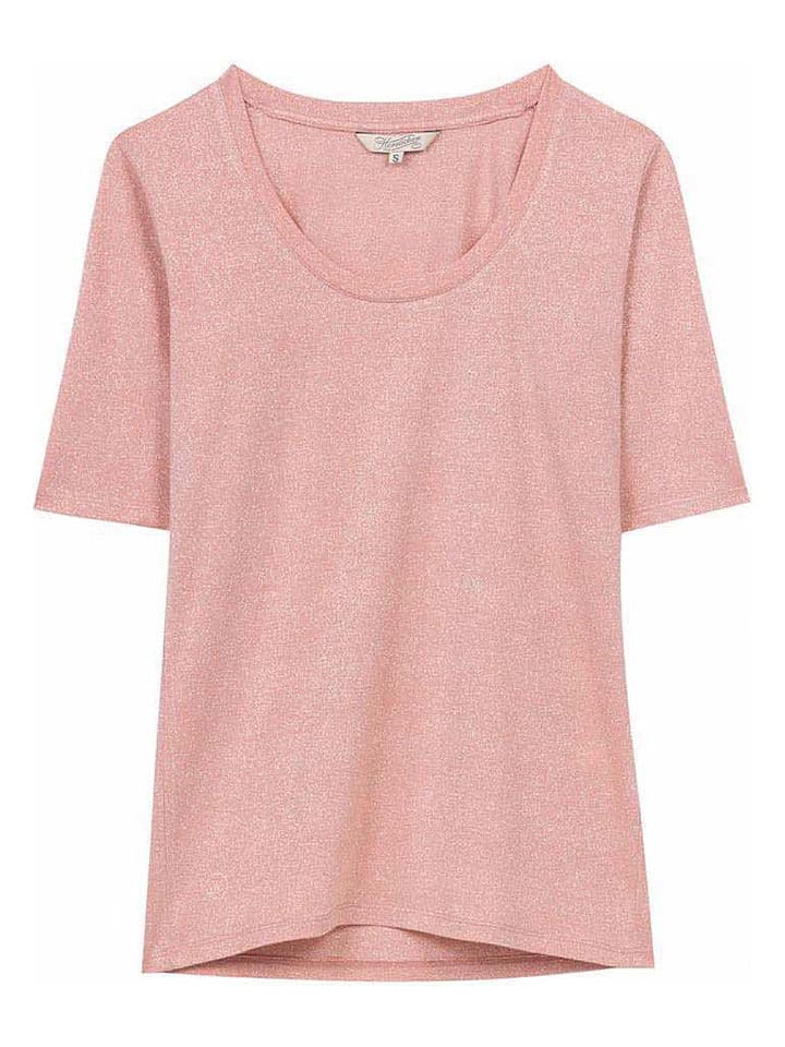 Herrlicher Koszulka w kolorze łososiowym rozmiar: S