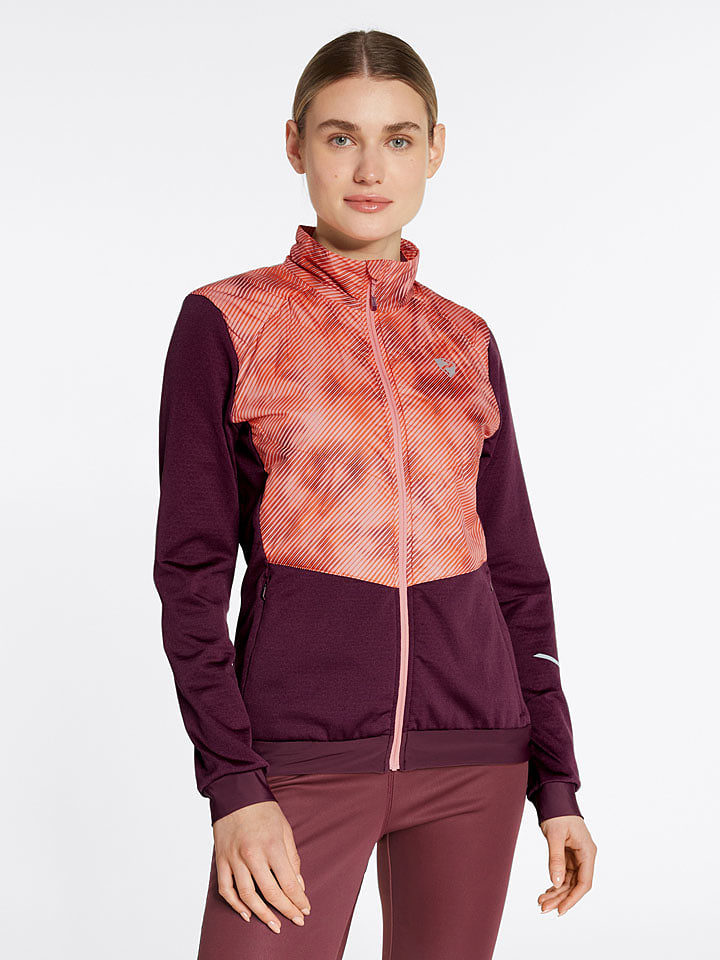 Ziener Kurtka hybrydowa "Narina" w kolorze czerwonym rozmiar: 38