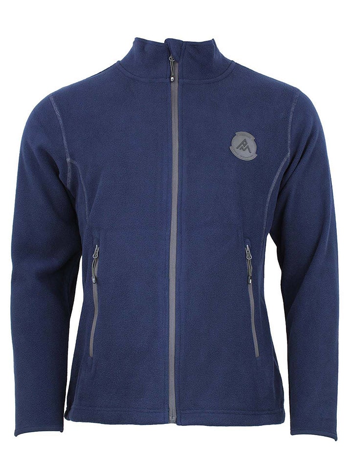 Peak Mountain Kurtka polarowa "Cartelan" w kolorze granatowym rozmiar: XXL