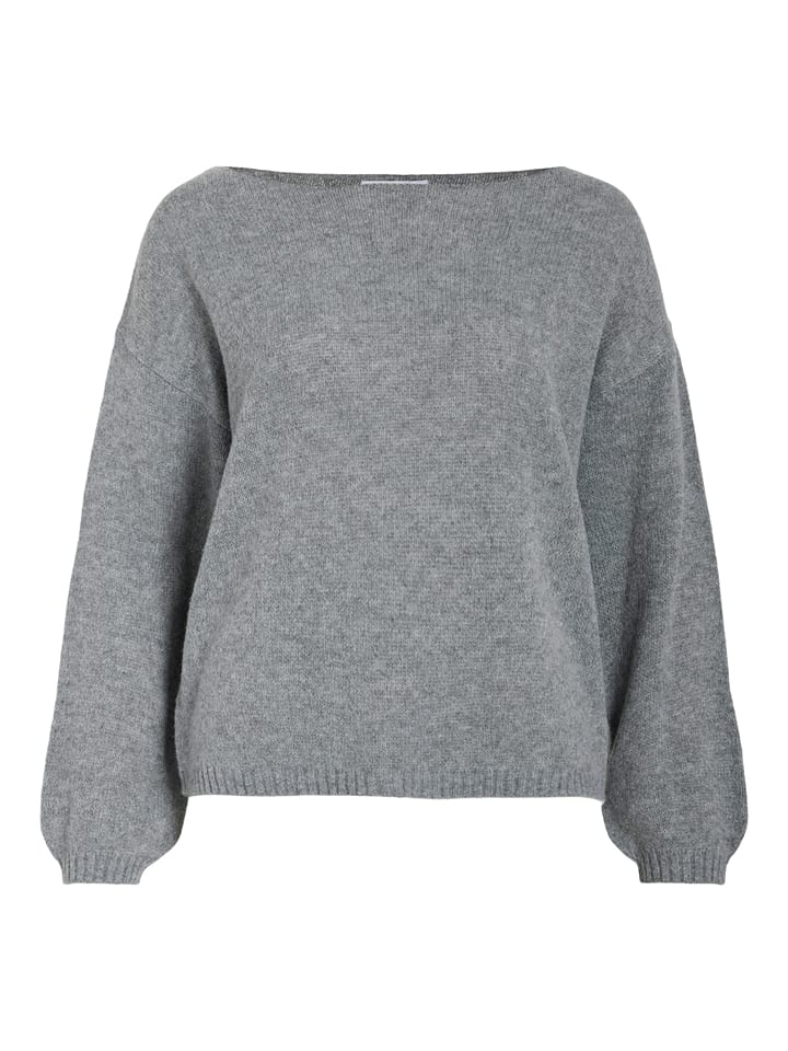 Vila Sweter "Viluka" w kolorze szarym rozmiar: S