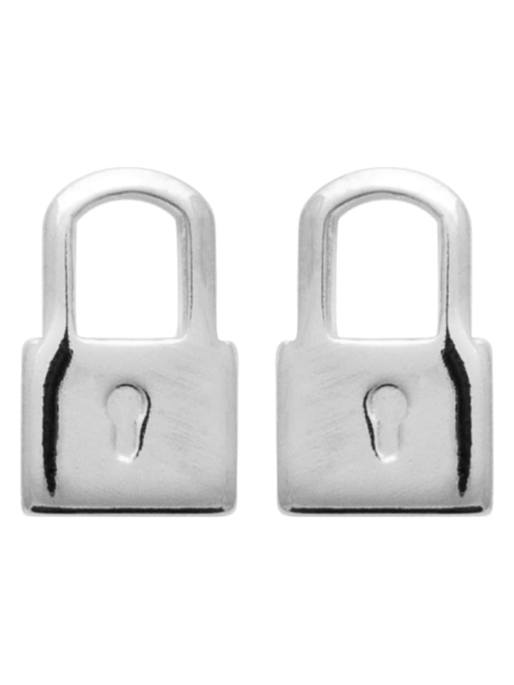 L'Atélier Précieux Srebrne kolczyki-wkrętki rozmiar: onesize