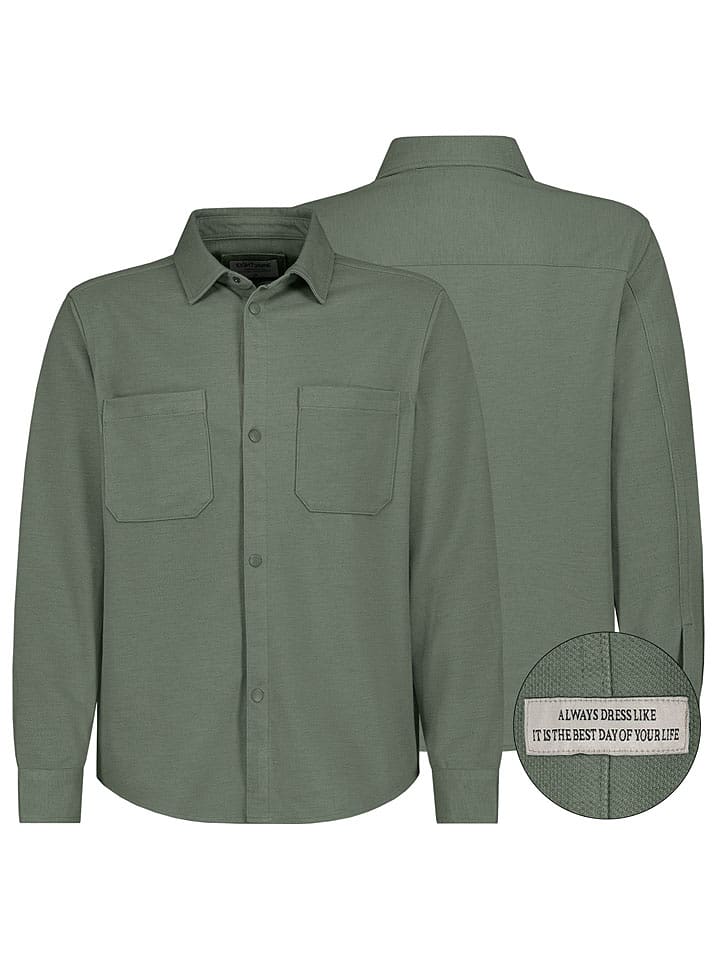 Eight2Nine Koszula w kolorze khaki rozmiar: XL