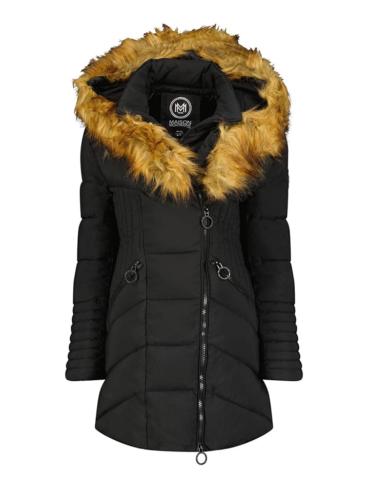 Maison Montaigne Parka "Chamai" w kolorze czarnym rozmiar: XL