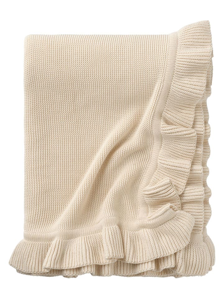 Ellos Home Pled "Aimée" w kolorze beżowym - 170 x 130 cm rozmiar: 130x170 cm