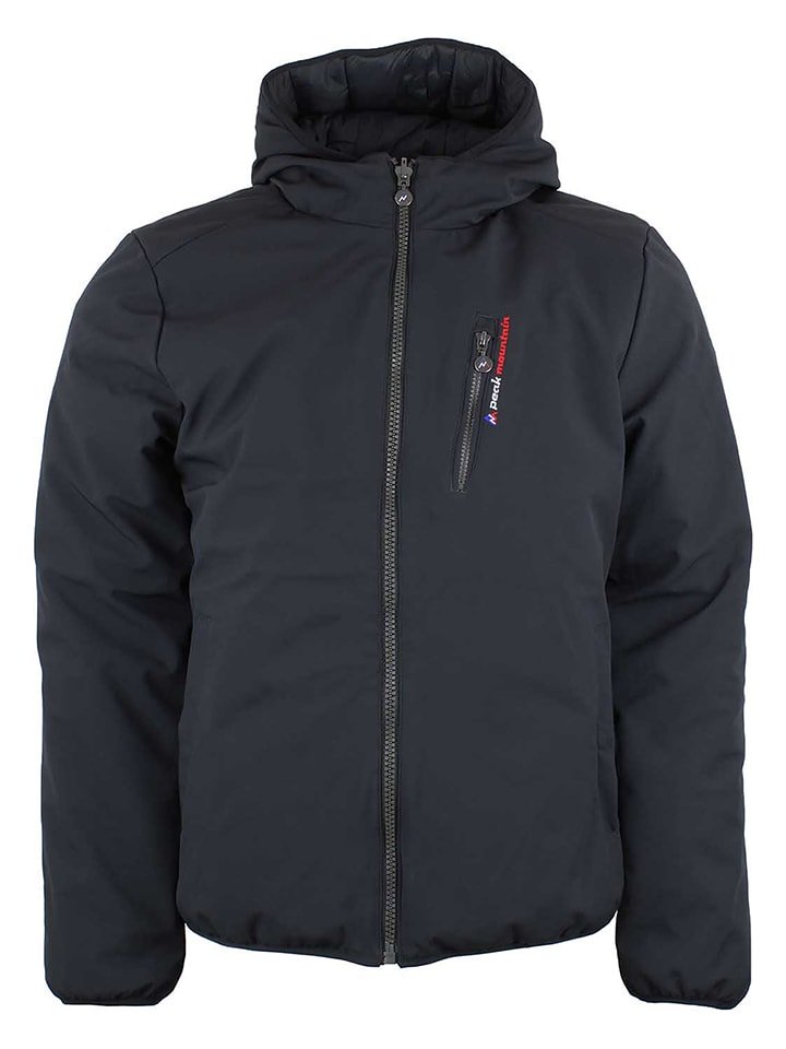 Peak Mountain Dwustronna kurtka "Colisee" w kolorze czarnym rozmiar: XXL