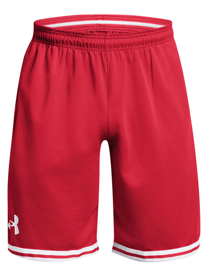 Under Armour Szorty sportowe "Perimeter" w kolorze czerwonym rozmiar: XL