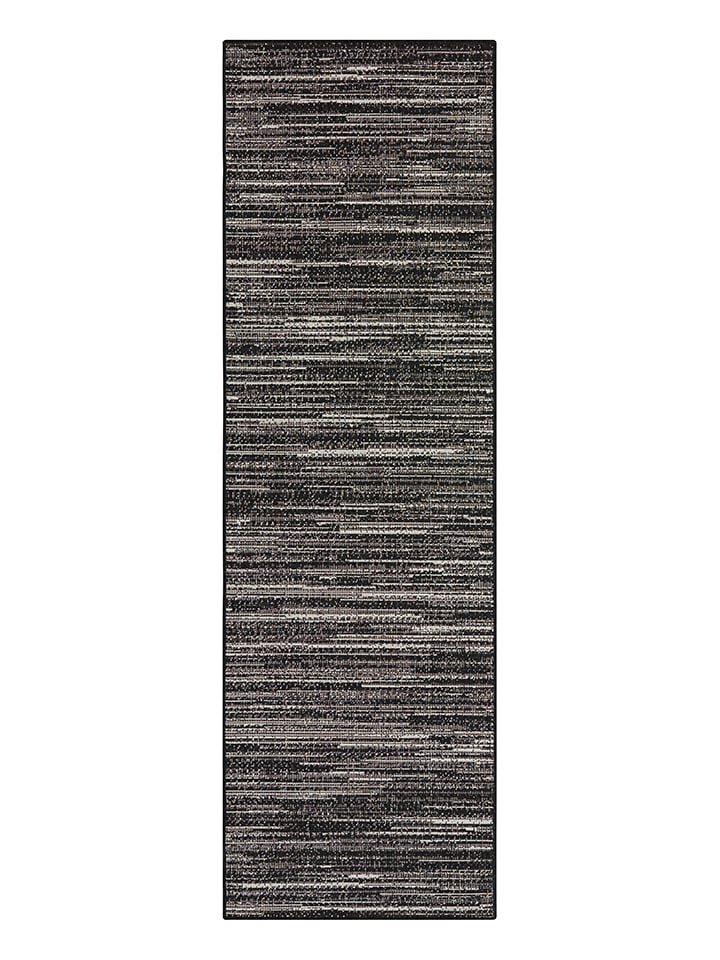 Elle Decoration Dywan zewnętrzny "Gemini" w kolorze czarnym rozmiar: 80x150 cm