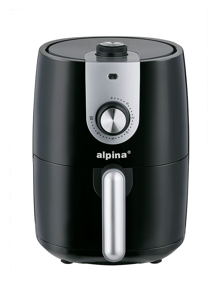 Philips Frytkownica beztłuszczowa "Alpina" w kolorze czarnym - 2 l rozmiar: onesize