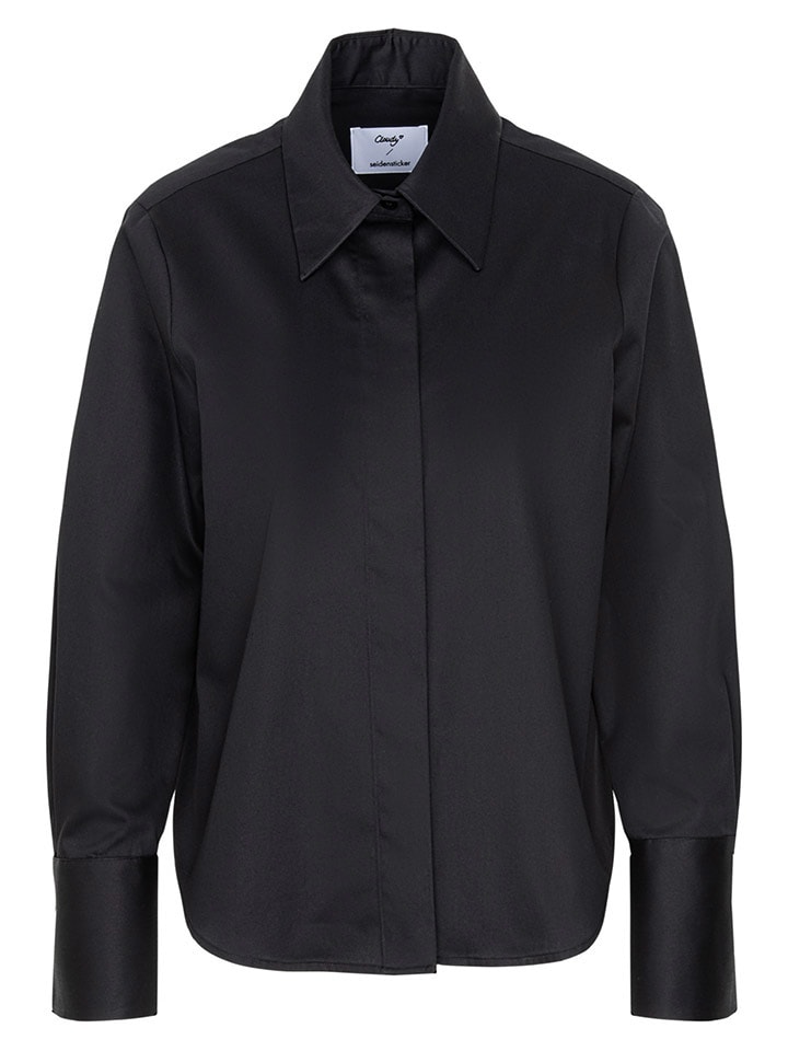 Seidensticker Bluzka w kolorze czarnym rozmiar: 34