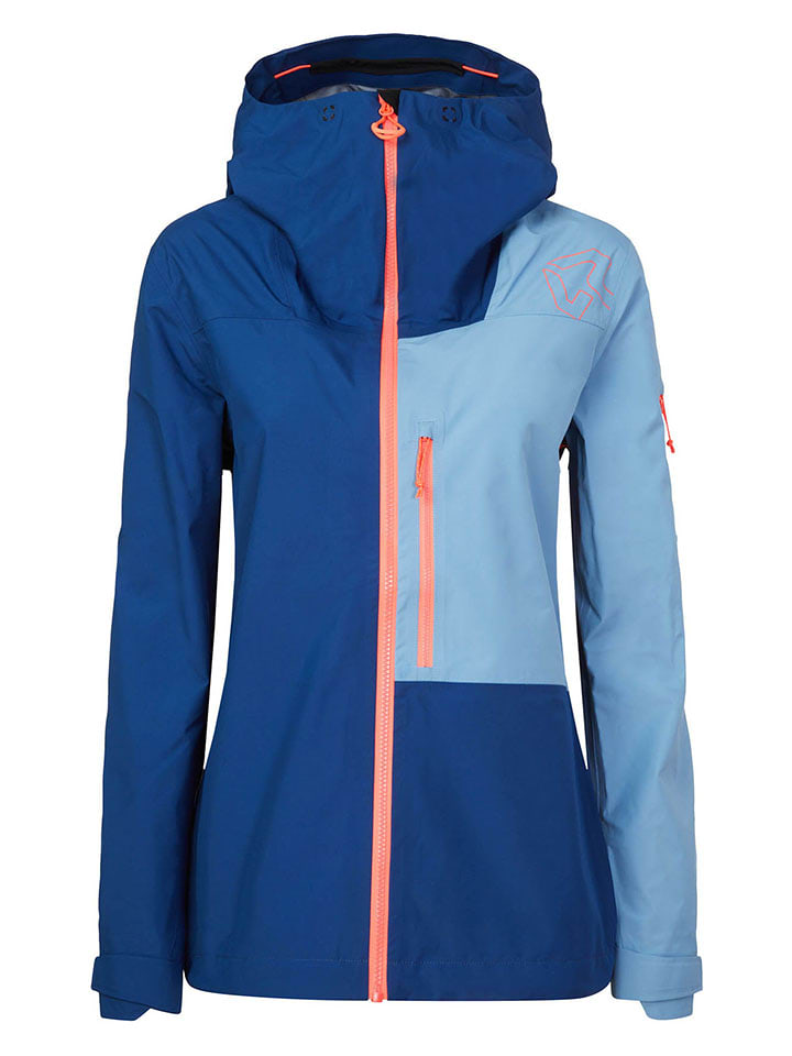 ROCK EXPERIENCE Kurtka narciarska "Re.Alaska" w kolorze niebiesko-błękitnym rozmiar: XS