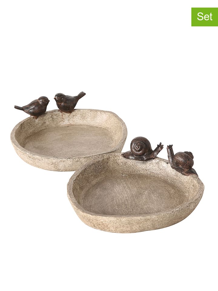 Boltze Poidła (2 szt.) w kolorze brązowym - (W)6 x Ø 21 cm rozmiar: onesize